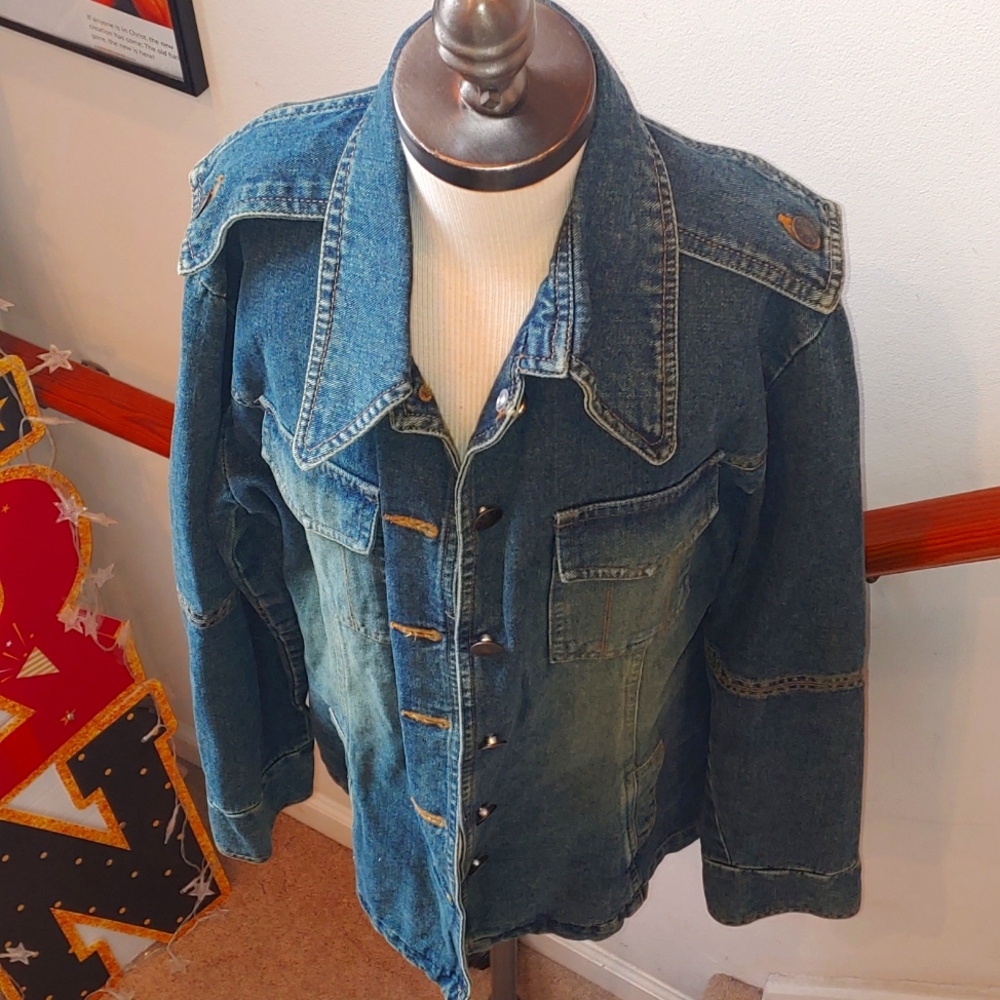 Vintage Jennyfer Denim Jean Jacket